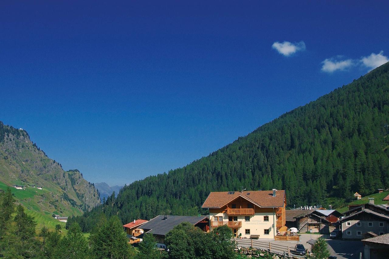 Hotel Gasthaus Edelweiss Pfelders Bagian luar foto